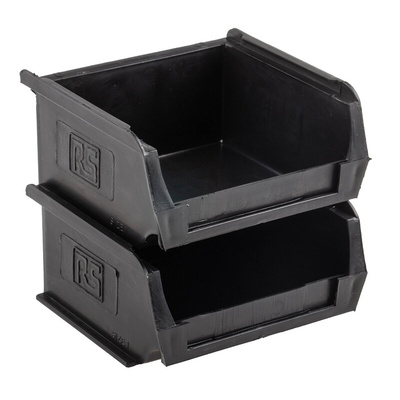 Conductive Plastic ESD Bin 90mm (L) 100mm (W) 50mm (H)