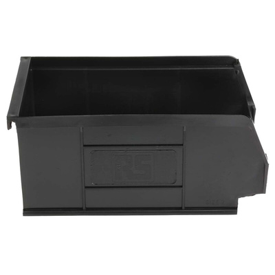 Conductive Plastic ESD Bin 165mm (L) 100mm (W) 75mm (H)