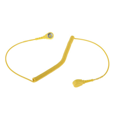 RS PRO ESD Grounding Cord With 10 mm Socket