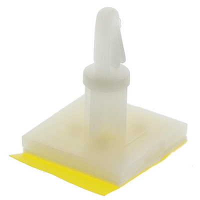 LCBSB-8-01 ART, 12.7mm High Nylon PCB Support for 4mm PCB Hole, 17.8 x 17.8mm Base