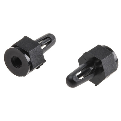 TCBN-T1-M3-8-6, 6mm High Nylon PCB Support Pillar for 4mm PCB Hole
