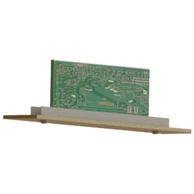 Essentra PCB Card Guide Vertical Mount 76.2mm Long, 1.6mm Thick Max.