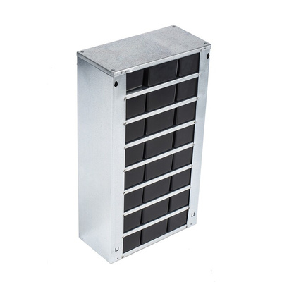 Raaco 24 Drawer ESD Cabinet, 555 x 307 x 150mm