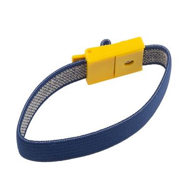 RS PRO ESD Grounding Wrist Strap With 10 mm Stud