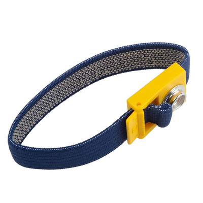 RS PRO ESD Grounding Wrist Strap With 10 mm Stud