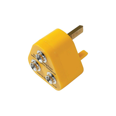 Notrax Earth Bonding Plug With 10 mm Stud x 3
