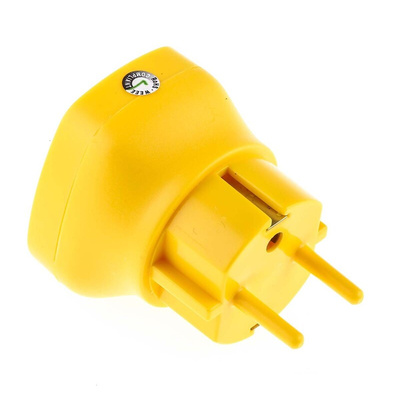 RS PRO ESD Earth Bonding Plug With 10mm Stud x 2 4mm Socket