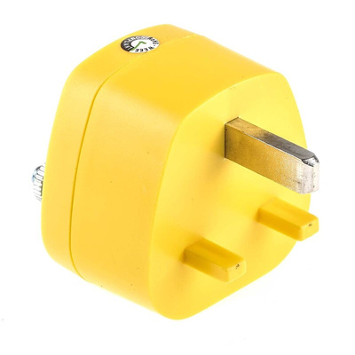 RS PRO ESD Earth Bonding Plug With 2 mm Banana Plug x 2