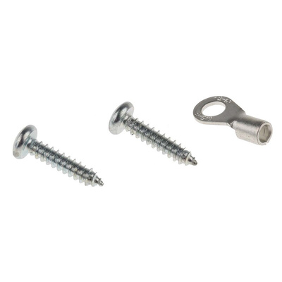RS PRO ESD Earth Bonding Bracket With 10 mm Stud, 4 mm Stud x 2