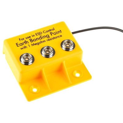 RS PRO ESD Earth Bonding Box With 10 mm Stud x 3