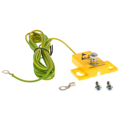 RS PRO ESD Earth Bonding Bracket With Grounding Post x 1