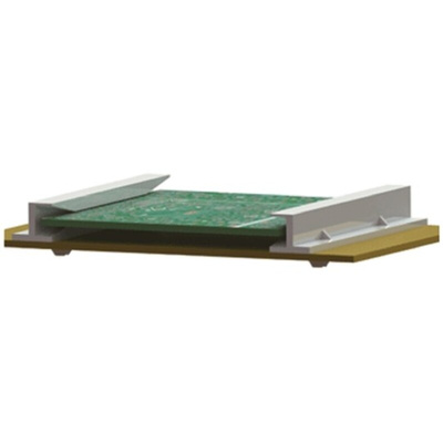 Essentra PCB Card Guide Horizontal Mount 88.9mm Long, 1.6mm Thick Max.