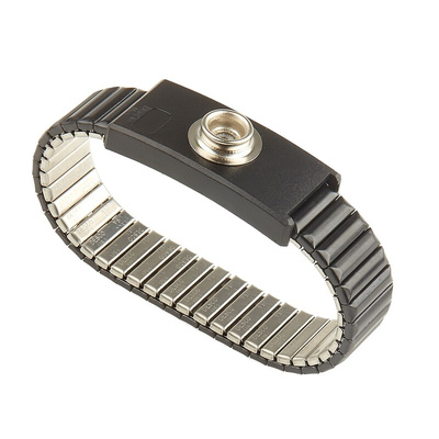 RS PRO ESD Grounding Wrist Strap With 10 mm Stud