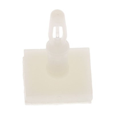LCBSBM-6-01 ART, 9.5mm High Nylon PCB Support for 3.18mm PCB Hole, 12.7 x 12.7mm Base