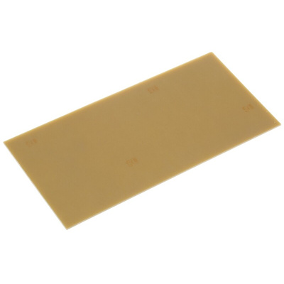 01-3948, Single-Sided Copper Clad Board FR2 203 x 95 x 1.6mm