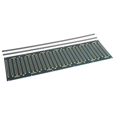 Vero Technologies 64 Way DIN 41612 Eurocard Backplane FR4 Single Sided 84HP With 15.24mm Connector Pitch