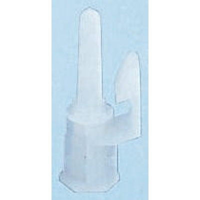 TEHCBS 6 01, 9.5mm High Nylon PCB Support Pillar for 4mm PCB Hole, 5.6mm Base