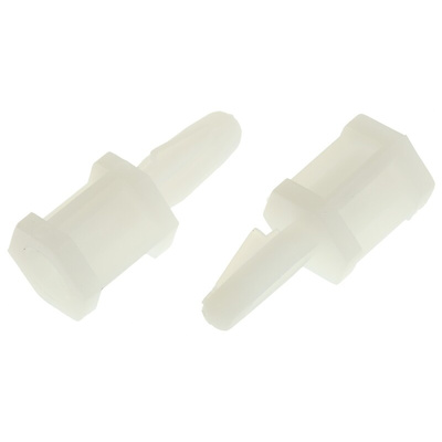 TCBS 6 01, 9.5mm High Nylon PCB Support Pillar for 4mm PCB Hole, 7.9mm Base
