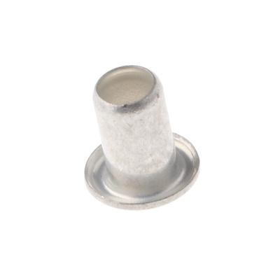46, Wide roll eyelet PCB Rivet for 3.2mm Diameter, 4.8mm Length