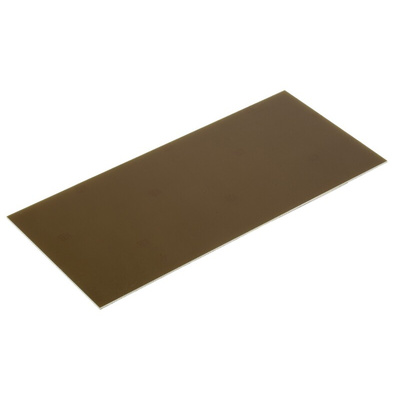 03-5189, Single-Sided Copper Clad Board FR4 With 30μm Copper Thick, 100 x 220 x 1.6mm