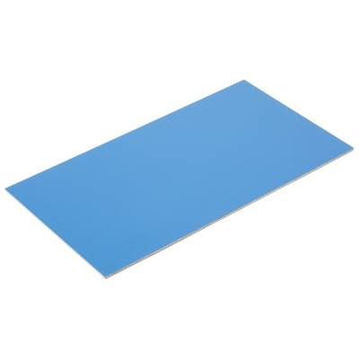 03-5110, Single-Sided Copper Clad Board FR4 With 35μm Copper Thick, 203 x 114 x 1.6mm