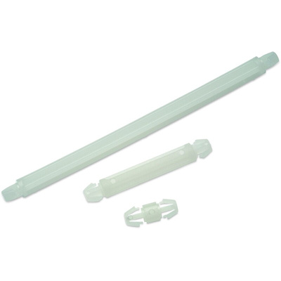 709621600, 10mm High Nylon Support Post for 4mm PCB Hole, 5mm Base