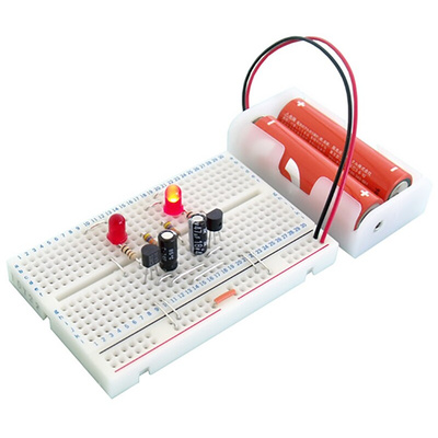 SBS-202, Breadboard Solderless Breadboard Kit 83 x 52 x 9mm