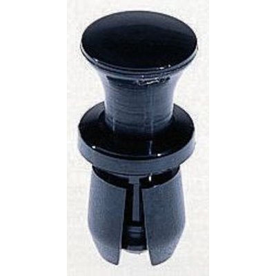 SLPB1LB-SLG1LB, 9.5mm High Nylon Snap Rivet Support for 4.2mm PCB Hole, 10.8mm Base