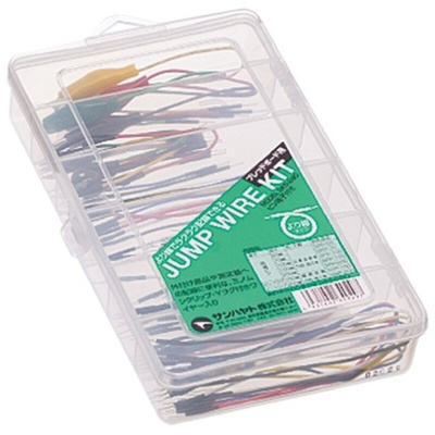 SKS-290, 50mm Insulated (PVC) Tinned Copper Breadboard Jumper Wire Kit in Black, Blue, Green, Red, White, Yellow