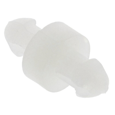 MDLSP1-02M-01 , 2mm High Nylon PCB Post for 2.5mm PCB Hole, 4.6mm Base