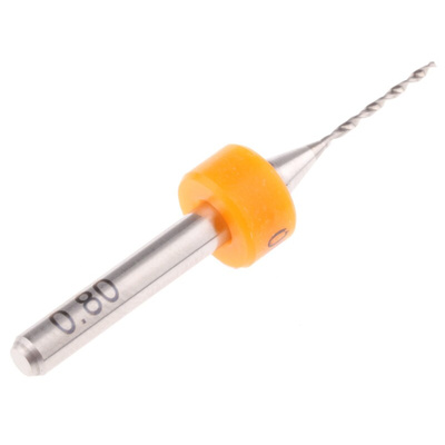 Fortex Carbide PCB Drill Bit, 0.8mm Diameter