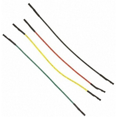 AC163029, 127mm Insulated Breadboard Jumper Wire Kit in Black, Green, Red, Yellow