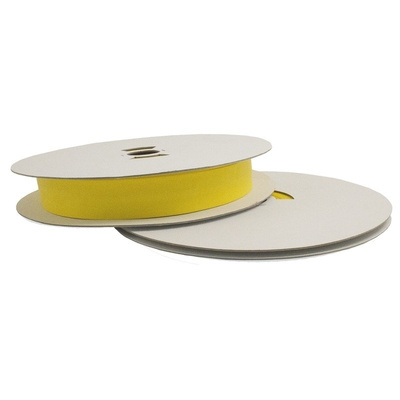 Kroy Heat Shrink Tubing, Yellow 4.8mm Sleeve Dia. x 55m Length 3:1 Ratio