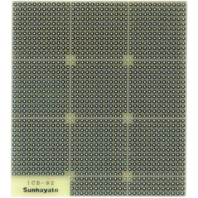 Sunhayato Double Sided Matrix Board FR4 0.9mm Holes, 2.54 x 2.54mm Pitch, 102.87 x 92.71 x 1mm