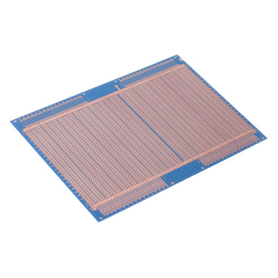 10-2846, Double-Sided Stripboard Epoxy Glass 233.4 x 160 x 1.6mm DIN 41612 FR4