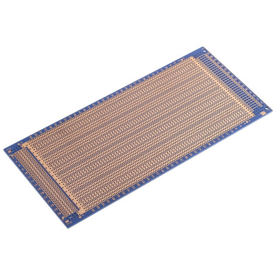 10-2857, Double-Sided Stripboard Epoxy Glass 220 x 100 x 1.6mm DIN 41612 FR4