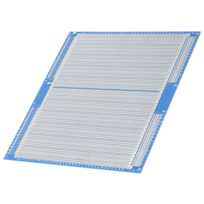 10-2858, Double-Sided Stripboard Epoxy Glass 220 x 233.4 x 1.6mm DIN 41612 FR4