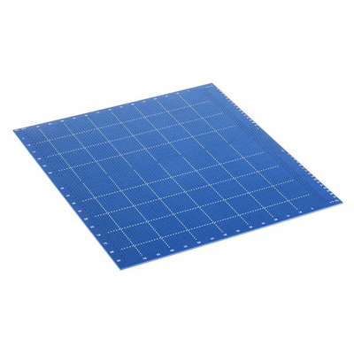 Vero Technologies Single Sided Matrix Board FR4 With 75 x 86 1.02mm Holes, 2.54 x 2.54mm Pitch, 233.4 x 220 x 1.6mm