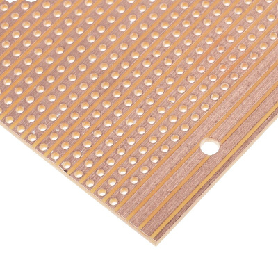 01-0021, Single-Sided Stripboard 121.92 x 101.6mm