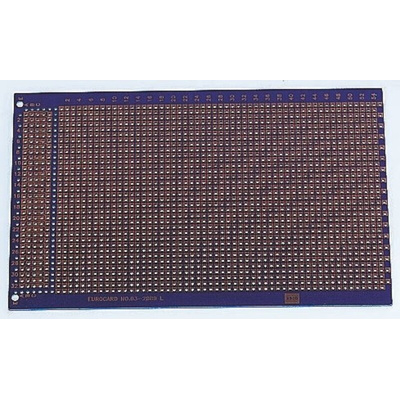 Vero Technologies Matrix Board FR4 With 54 x 34 1mm Holes, 2.5mm Pitch, 160 x 100mm
