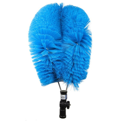 Vikan Soft Bristle Blue Scrubbing Brush, 55mm bristle length, Polyester bristle material