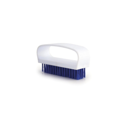 RS PRO Hard Bristle Blue Scrubbing Brush, Polyester bristle material