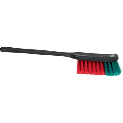 Vikan Soft Bristle Black Scrubbing Brush, 45mm bristle length, Polyester bristle material