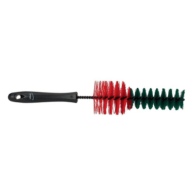 Vikan Hard Bristle Black Scrubbing Brush, 40mm bristle length, Polyester bristle material