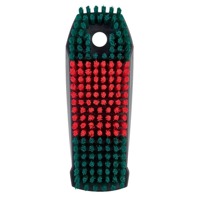 Vikan Hard Bristle Black Scrubbing Brush, 15mm bristle length, Polyester bristle material