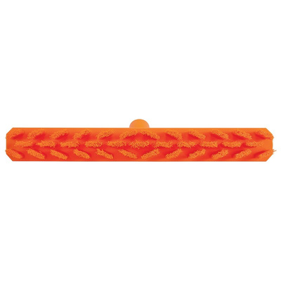 Vikan Hard Bristle Orange Scrubbing Brush, 37mm bristle length, PET bristle material