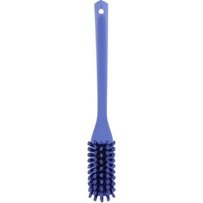 Vikan Soft Bristle Green Scrubbing Brush, 270mm bristle length, Polyester, Polypropylene, Stainless Steel bristle