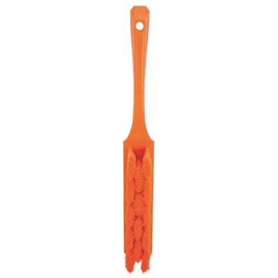 Vikan Soft Bristle Purple Hand Brush, 330mm bristle length, Polyester bristle material