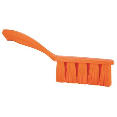 Vikan Soft Bristle Purple Hand Brush, 330mm bristle length, Polyester bristle material