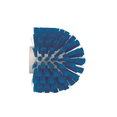 Vikan Medium Bristle Blue Scrub Brush, 60mm bristle length, Polyester, Polypropylene, Stainless Steel bristle material